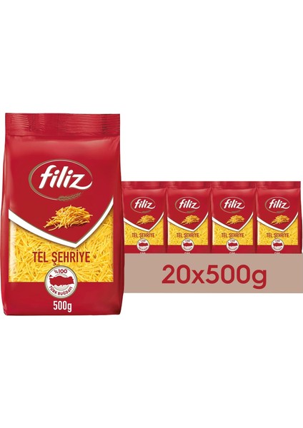 Filiz Tel Şehriye 500 G. x 20 fiyatları