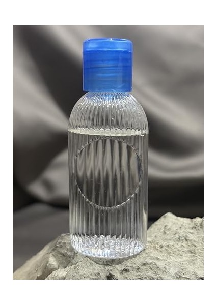 50 Adet 50 ml Boş Plastik Şişe DNZ21 Mavi Kapak