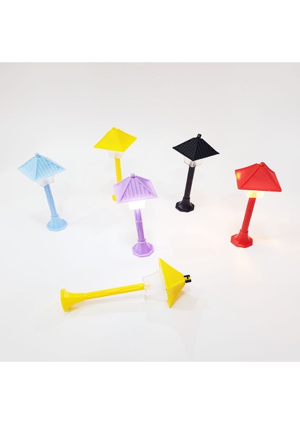 Teraryum Dekorasyon Bahçe Sokak Lambası -2 Renk Yanan Işıklı Obje fiyatları