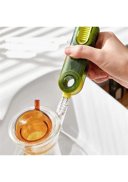 3 Fonksiyonlu Çok Amaçlı Temizlik Fırçası Mutfak-Banyo-Araç- Klavye -Pencere Oluk Temizlik Fırçası fırsatları