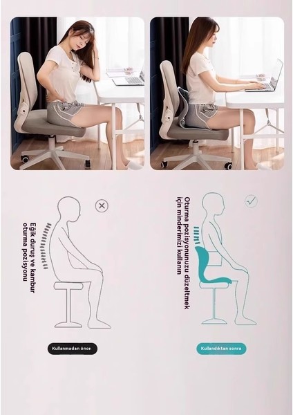 Ergonomik Oturma Pozisyonu Düzeltildi (Yurt Dışından) modelleri