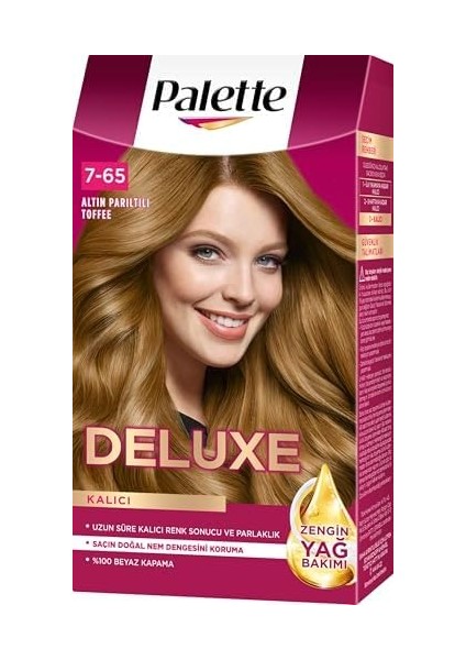 Deluxe 7-65 Altın Parıltılı Toffee