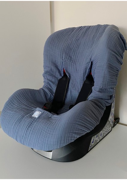 4 Katlı Müslin Bebek Oto Koltuk Kılıfı Lastikli %100 Pamuk Organik Oto Koltuk Kılıfı fırsatları