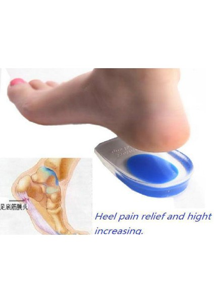 Silikon Şeffaf Topuk Yastığı