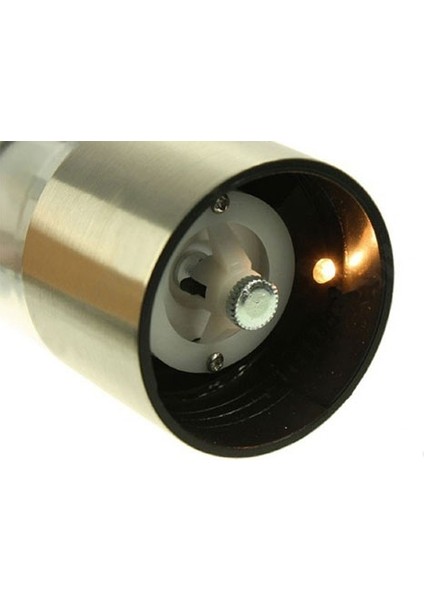 Pilli Işıklı Otomatik Tuz Karabiber Baharat Değirmeni Öğütücü fırsatları