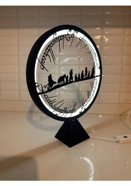 Lotr Lord Of The Rings Yüzüklerin Efendisi LED Gece Lambası Masa Lambası fiyatları