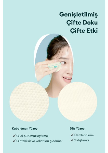 Stress Relieving Daily Pick Toning Pad 30 Pads - Cica Özlü Sakinleştirici Günlük Vegan Cilt Pedi fırsatları