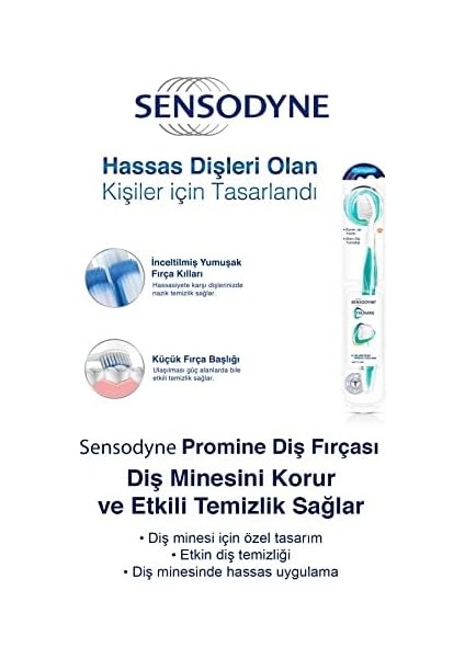Sensodyne Promine Hassas Bakım Yumuşak Diş Fırçası