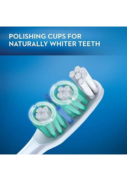 Oral-B Diş Fırçası 3 Boyutlu Beyazlık Ferah Nefes 40 Orta modelleri