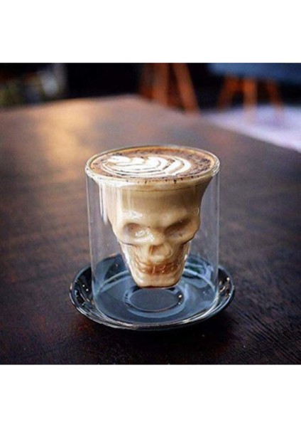 75 ml Kuru Kafa Cam Bardak -Likör Shot - Içecek Bardağı -Crystal Head indirimleri