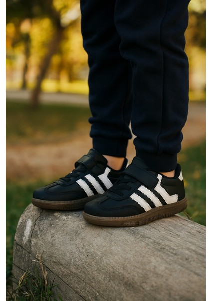 Günlük Unisex Çocuk Sneaker Bağcıklı Hafif Kaymaz Taban Ayakkabı modelleri