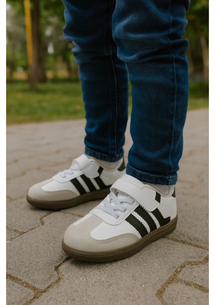 Günlük Unisex Çocuk Sneaker Bağcıklı Hafif Kaymaz Taban Ayakkabı modelleri