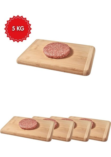 Dondurulmuş Hamburgerlik Dana Kıyma | Köftelik & Yemeklik Hazır Et | Pratik Lezzet