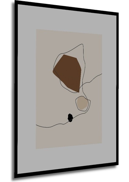 Dekoratif Ahşap Dikdörtgen Tablo Soyut Sanat Çerçeve Görünümlü modelleri