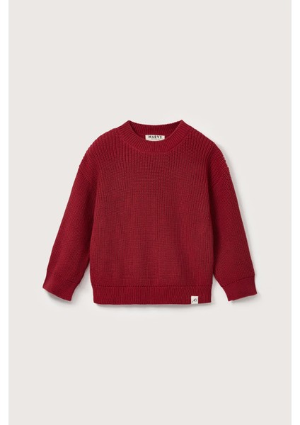 Pamuk Örme Kazak Kırmızı fiyatları