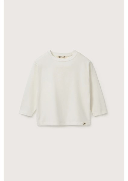 Ekru Düz Uzun Kollu Tshirt fırsatları