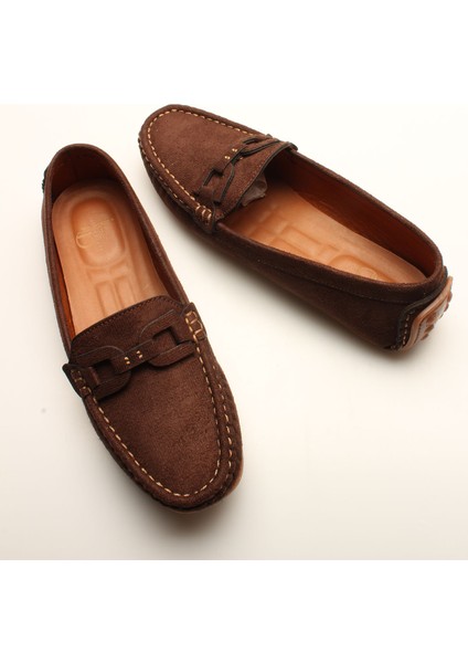 Idil Kahverengi Süet Kadın Rok modelleri