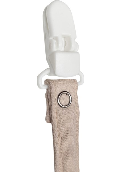 Pamuk Müslin Bebek Emzik Askısı Plastik Klips Kolay Açılır Emzik Tutacağı 1-1 indirimleri