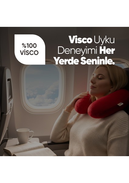 Ortopedik Seyahat Yastığı - Visko Yolculuk Yastığı - Seyahat Boyun Yastığı Ortopedik Boyunluk modelleri