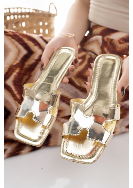 Kadın Terlik Şık Dışarı Plaj Yazlık Günlük Ev Terliği