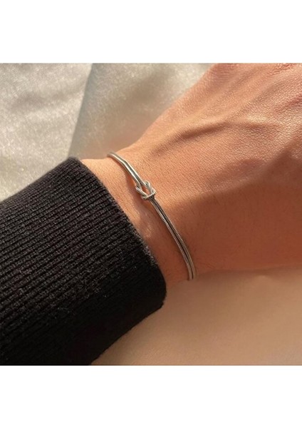 Iki Sıralı Çelik Bileklik Unisex Bbf Hediyelik Sevgiliye modelleri
