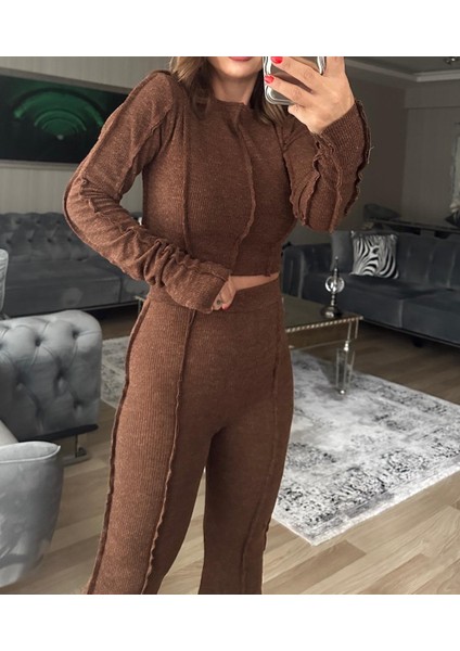 Ters Dikişli Triko Takım ABGYM0810 fiyatları