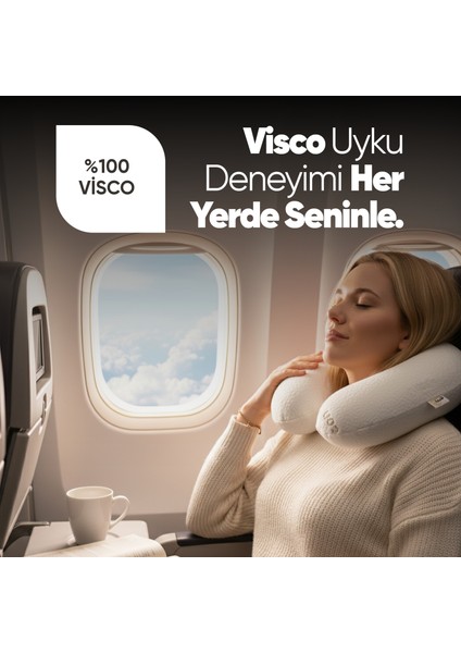 Ortopedik Boyunluk Visco Seyahat Boyun Yastığı Yolculuk Yastığı Ortopedik Seyahat Yastığı Boyunluk fiyatları