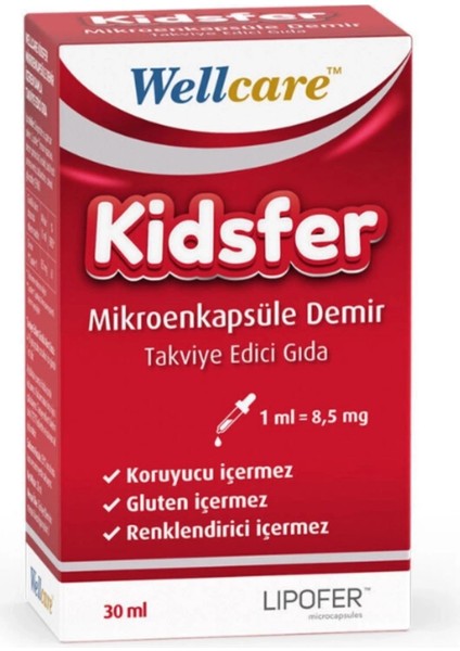 Kidsfer Demir Damla 30 ml fırsatları