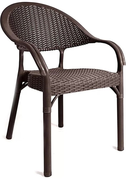 Bambu Rattan Kollu Koltuk 4 Adet indirimleri