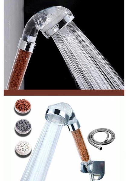 Boncuklu Su Tasarruflu Kireç Önleyici Duş Başlığı fırsatları