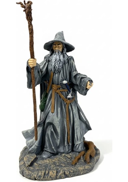 Özel Yapım Yüzüklerin Efendisi Galdalf 3D Figürü