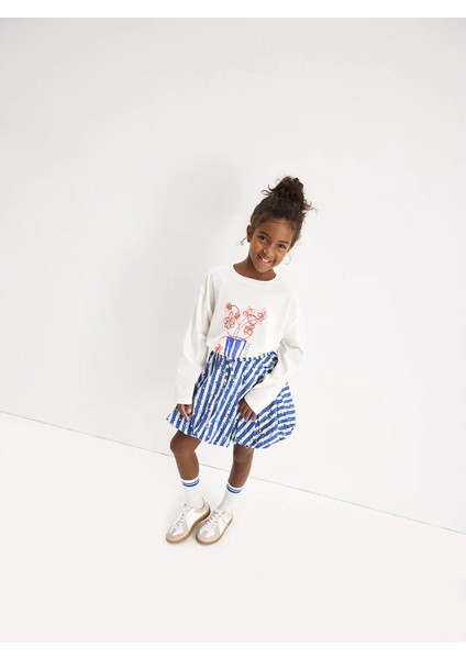 Çiçek Baskılı Uzun Kollu Tshirt fiyatları