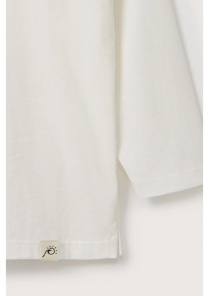 Çiçek Baskılı Uzun Kollu Tshirt modelleri