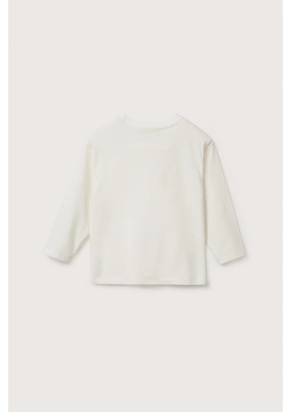 Çiçek Baskılı Uzun Kollu Tshirt indirimleri