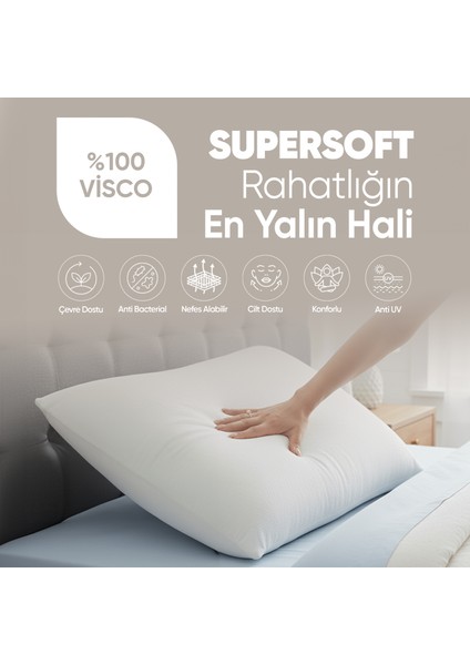 Ortopedik Visco Uyku Yastığı - Ortopedik Yastık -[süper Soft] Tombul Visco Yastık fiyatları