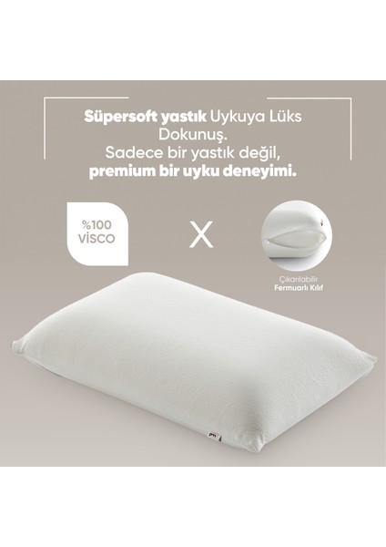 Ortopedik Visco Uyku Yastığı - Ortopedik Yastık -[süper Soft] Tombul Visco Yastık fırsatları