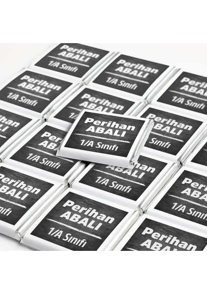 Isimli Fotoğraflı Öğretmenler Günü Hediyesi (40 Adet Madlen Çikolata) (Asetat Kutu) modelleri