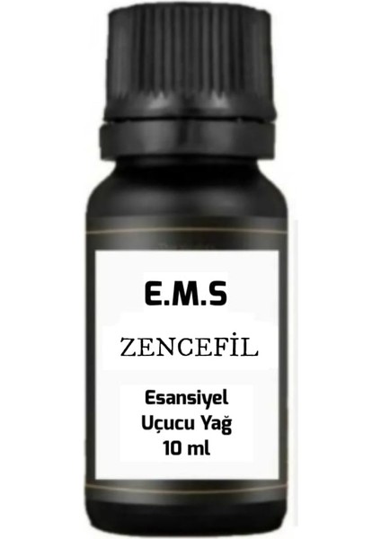 Zencefil Uçucu Yağ Buhurdanlık Yağı Difüzör Esansı Oda Kokusu Esansı Zencefil Esansiyel Uçucu Yağı 10 ml