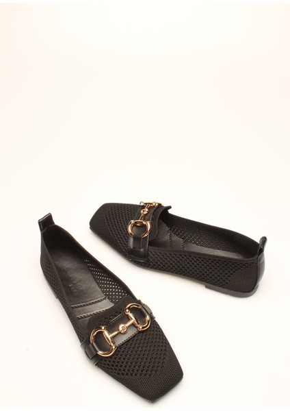 Idil Siyah Triko Kadın Babet modelleri