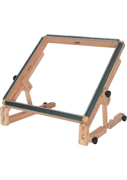 Kasnak Tutucu Ahşap Şezlong Stand (20CM ile 60CM Arası Tüm Iğneli/telli Kasnak Bağlanabilir Özellik) indirimleri