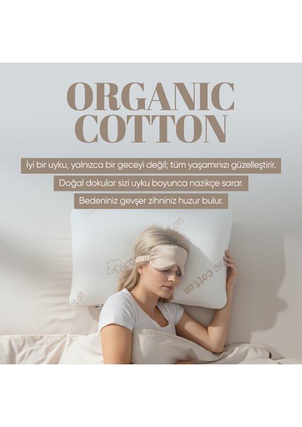Organik Koton Visko Yastık - Ortopedik %100 Doğal Pamuk Kumaş - Konforlu Nem Kontorllü Visco Yastık fiyatları