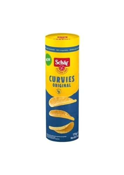 Schar Curvies Original Glutensiz Patates Cipsi 170 gr