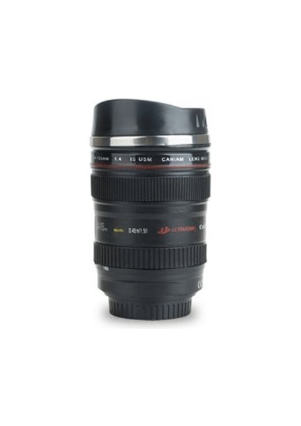 Kamera Lens Görünümlü Çelik Termos Kupa Bardak fiyatları
