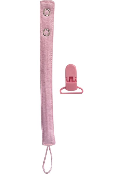 Pamuk Müslin Bebek Emzik Askısı Plastik Klips Kolay Açılır Emzik Tutacağı 1-1 indirimleri