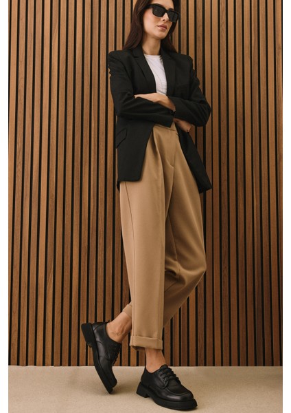 , Kadın Hakiki Deri Ayakkabı 1531050Z25100939K Siyah fiyatları