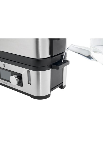 Kitchenminis Çelik 4 Bölmeli Buharlı Pişirici