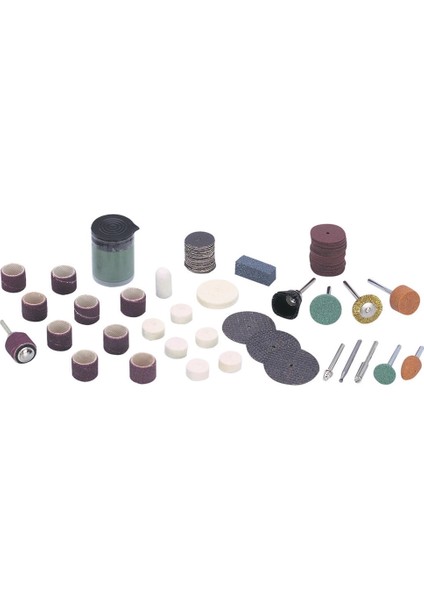 105 Parça Taşlama Zımpara Dremel Gravür Oyma Aksesuar Set