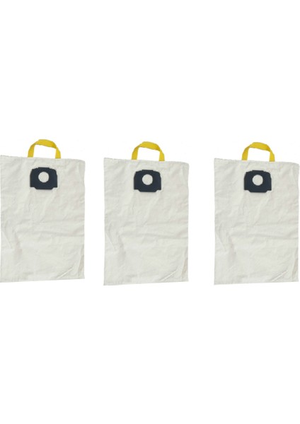3 Pcs Parça Bez Toz Torbası Yıkanabilir Filtre Torbası Karcher Wd4 Wd5 Wd6 Vakum Süpürge Parçaları Kremalı Beyaz (Yurt Dışından) fırsatları