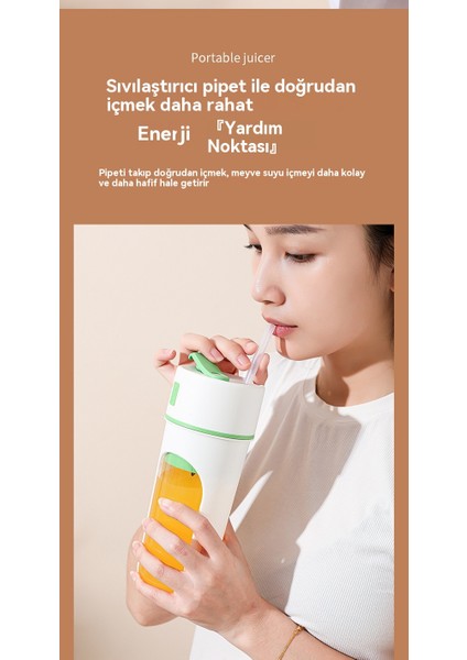 Taşınabilir Küçük Çok Fonksiyonlu Kablosuz Meyve Sıkacağı (Yurt Dışından) modelleri