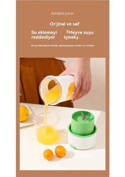 Taşınabilir Küçük Çok Fonksiyonlu Kablosuz Meyve Sıkacağı (Yurt Dışından) indirimleri